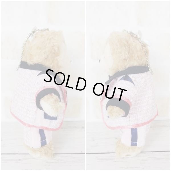 画像4: 『在庫処分SALE中』ダッフィー ぬいばサイズ (14cm) ツイード衣装 snow 風コスチューム 服 担当紫 sn106 (4)
