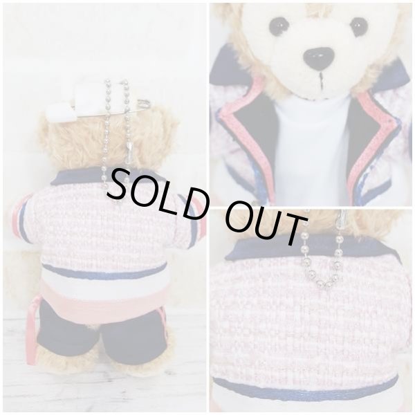 画像5: 【予約受付中】 ダッフィー ぬいばサイズ (14cm) ツイード衣装 snow 風コスチューム 服 担当青 sn107 (5)