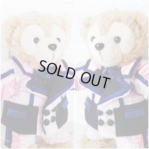 画像3: 【予約受付中】ダッフィー ぬいばサイズ (14cm) ツイード衣装 snow 風コスチューム 服 担当黄色 sn108 (3)