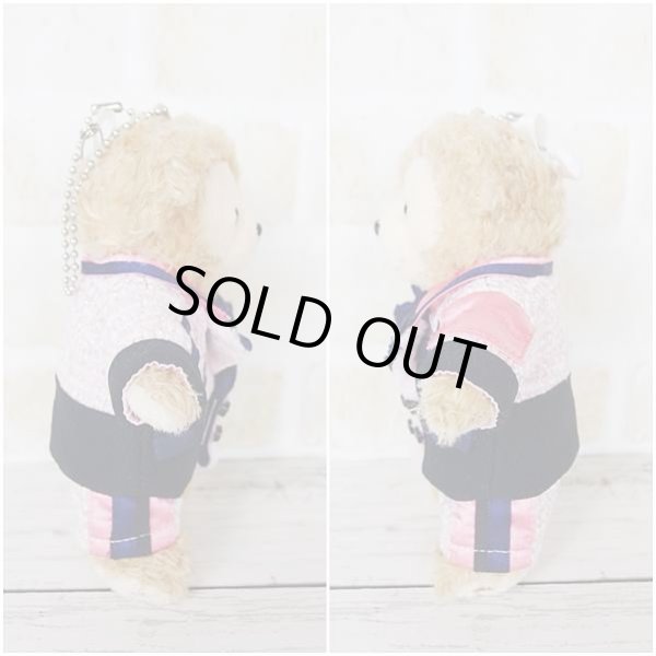 画像4: 【予約受付中】ダッフィー ぬいばサイズ (14cm) ツイード衣装 snow 風コスチューム 服 担当黄色 sn108 (4)