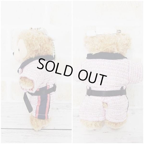 画像3: 【予約受付中】ダッフィー ぬいばサイズ (14cm) ツイード衣装 snow 風コスチューム 服 担当黒 sn109 (3)