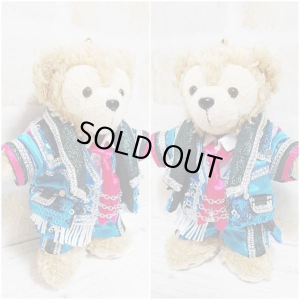画像2: 【予約受付中】ダッフィー ぬいばサイズ (14cm) ターコイズブルー衣装 コスチューム 服 担当赤 sn111 (2)