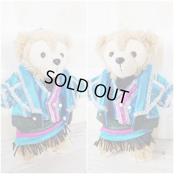 画像2: 【予約受付中】 ダッフィー ぬいばサイズ (14cm) ターコイズブルー衣装 コスチューム 服 担当オレンジ sn115 (2)