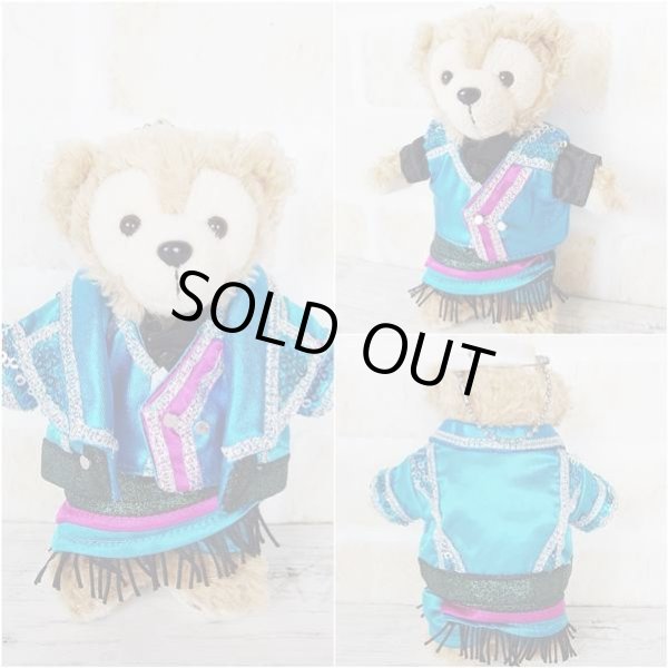 画像5: 【予約受付中】 ダッフィー ぬいばサイズ (14cm) ターコイズブルー衣装 コスチューム 服 担当オレンジ sn115 (5)