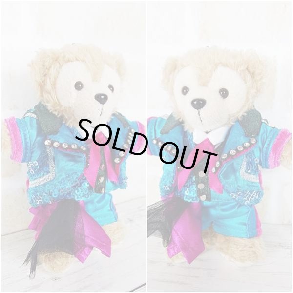 画像2: 【予約受付中】　ダッフィー ぬいばサイズ (14cm) ターコイズブルー衣装 コスチューム 服 担当紫 sn116 (2)