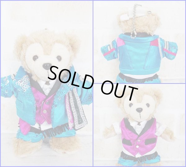 画像3: 【予約受付中】  ダッフィー ぬいばサイズ (14cm) ターコイズブルー衣装 コスチューム 服 担当青 sn117 (3)