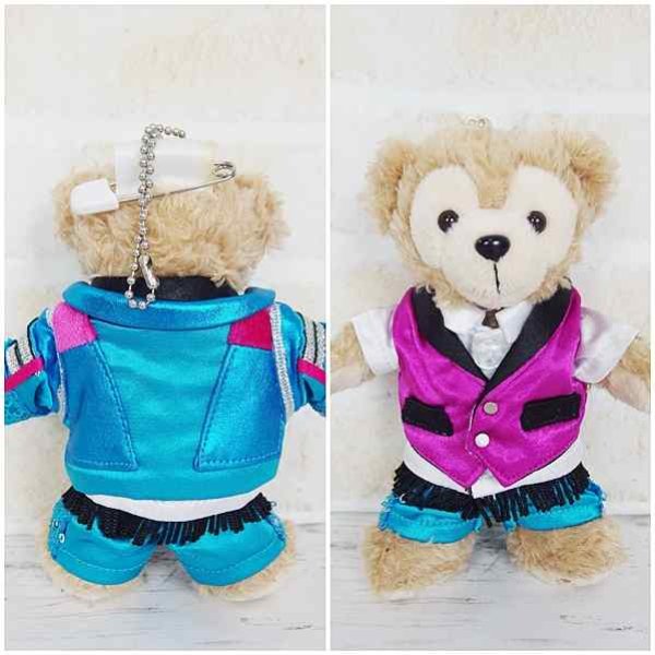 画像4: 【予約受付中】  ダッフィー ぬいばサイズ (14cm) ターコイズブルー衣装 コスチューム 服 担当青 sn117 (4)