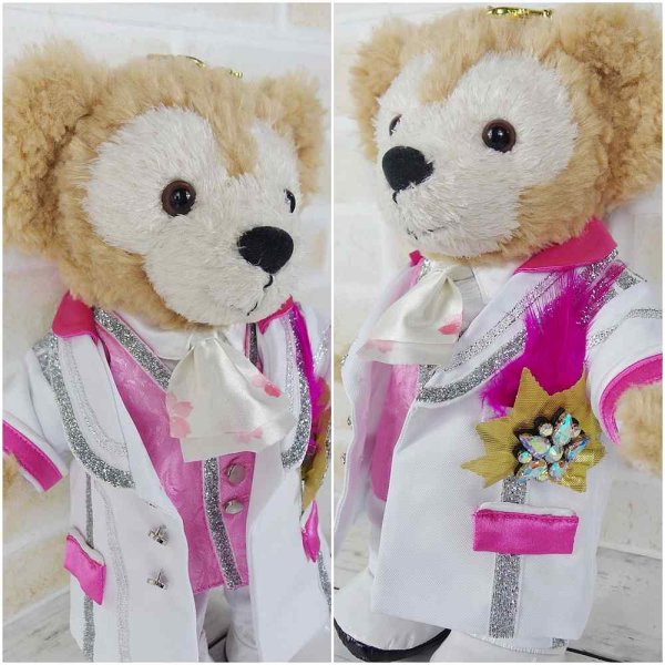 画像2: 【予約受付中】  ダッフィー 衣装 ポーチ&パペットサイズ (身長28cm) コスチューム 服  2022衣装 sn120 (2)