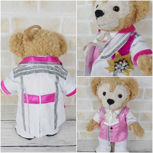 画像3: 【予約受付中】  ダッフィー 衣装 ポーチ&パペットサイズ (身長28cm) コスチューム 服  2022衣装 sn120 (3)