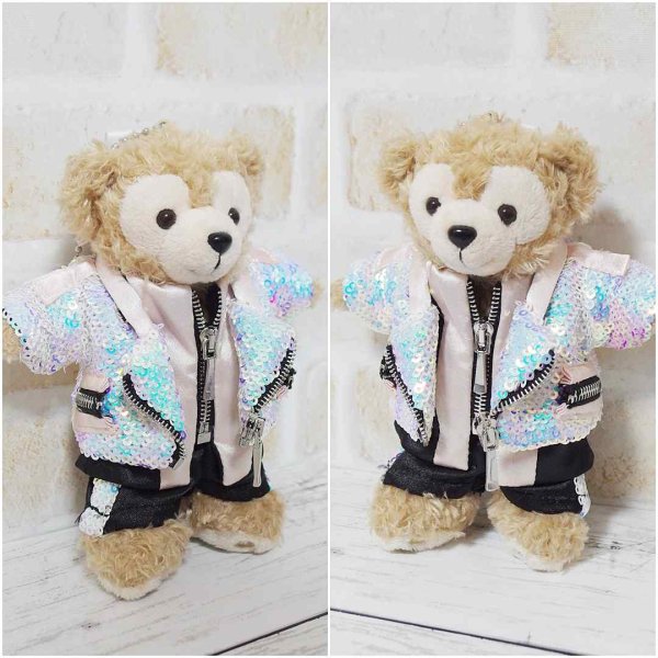 画像2: 【予約受付中】  ダッフィー ぬいばサイズ (14cm) 2021衣装 コスチューム 服 担当オレンジ sn135 (2)