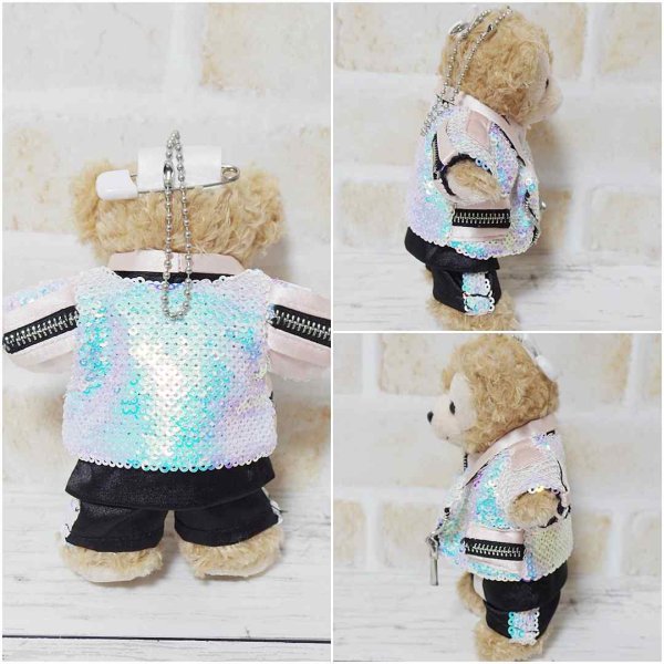 画像4: 【予約受付中】  ダッフィー ぬいばサイズ (14cm) 2021衣装 コスチューム 服 担当オレンジ sn135 (4)