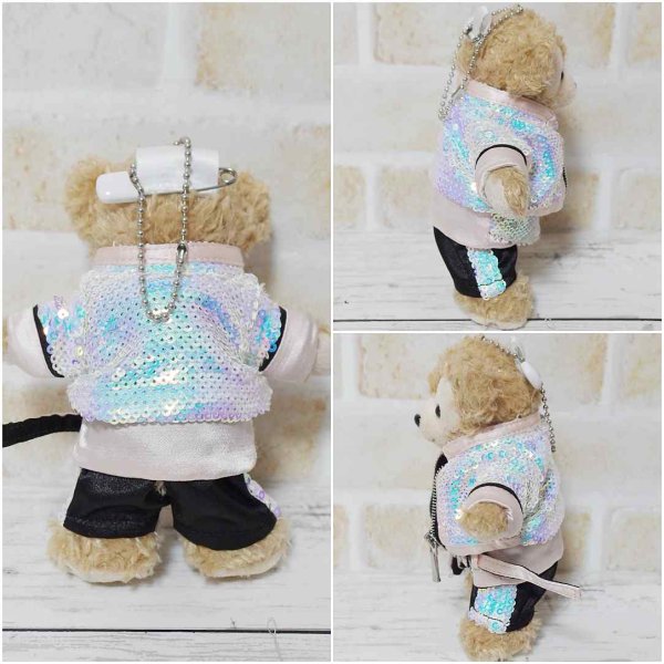 画像3: 【予約受付中】  ダッフィー ぬいばサイズ (14cm) 2021衣装 コスチューム 服 担当青 sn137 (3)