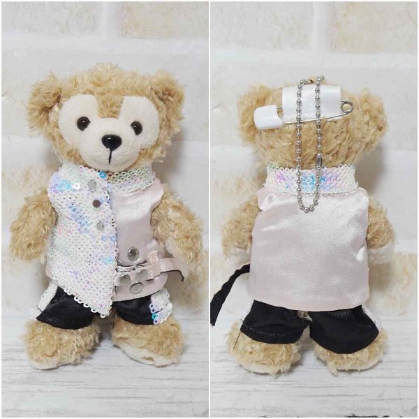 画像4: 【予約受付中】  ダッフィー ぬいばサイズ (14cm) 2021衣装 コスチューム 服 担当青 sn137 (4)