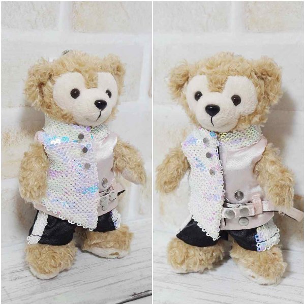 画像5: 【予約受付中】  ダッフィー ぬいばサイズ (14cm) 2021衣装 コスチューム 服 担当青 sn137 (5)