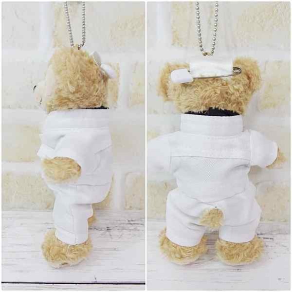 画像3: 【予約受付中】 ダッフィー 衣装 snow 風 ぬいばサイズ (14cm) コスチューム 服 (3)