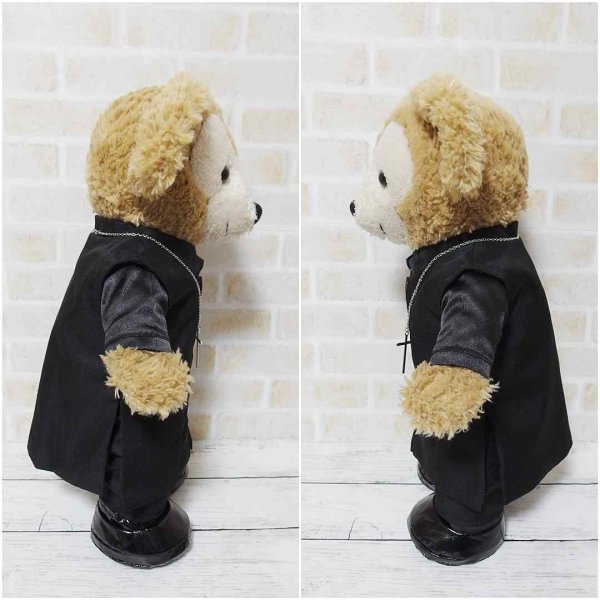 画像3: 【予約受付中】 ダッフィー 衣装 Sサイズ (身長43cm) コスチューム 服 sn141 赤担当 (3)