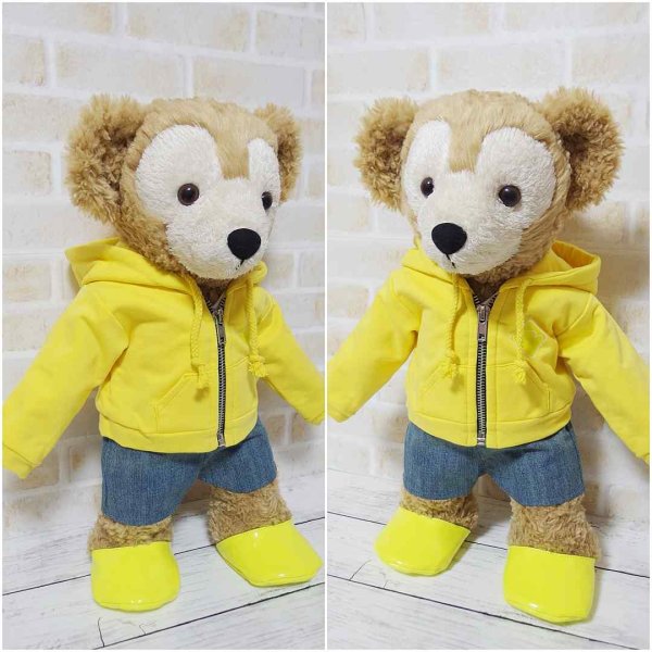 画像2: 【予約受付中】 ダッフィー 衣装 Sサイズ (身長43cm) コスチューム 服 sn142 ピンク担当 (2)