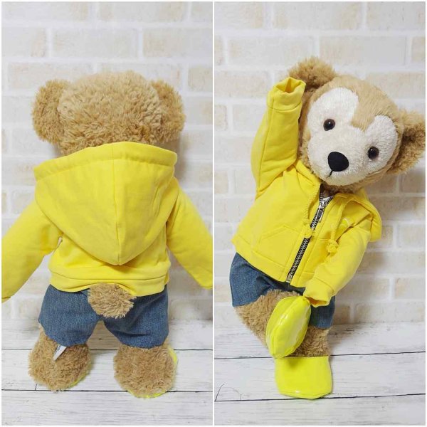 画像5: 【予約受付中】 ダッフィー 衣装 Sサイズ (身長43cm) コスチューム 服 sn142 ピンク担当 (5)