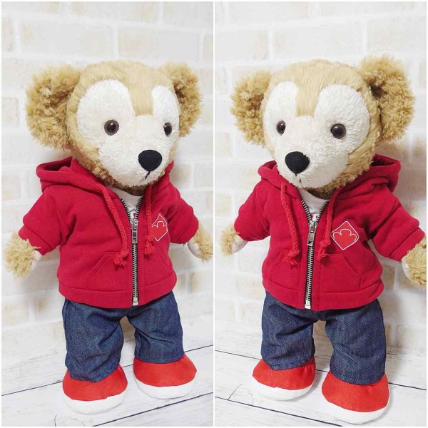 画像3: 【予約受付中】 ダッフィー 衣装 Sサイズ (身長43cm) コスチューム 服 sn145 オレンジ担当 (3)