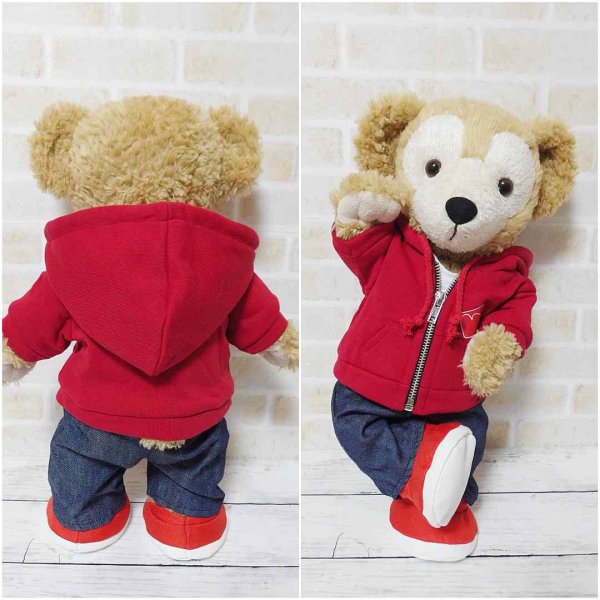 画像5: 【予約受付中】 ダッフィー 衣装 Sサイズ (身長43cm) コスチューム 服 sn145 オレンジ担当 (5)