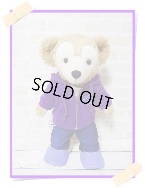 画像1: 『SALE中』ダッフィー 衣装 Sサイズ (身長43cm) コスチューム 服 sn146 紫担当 (1)