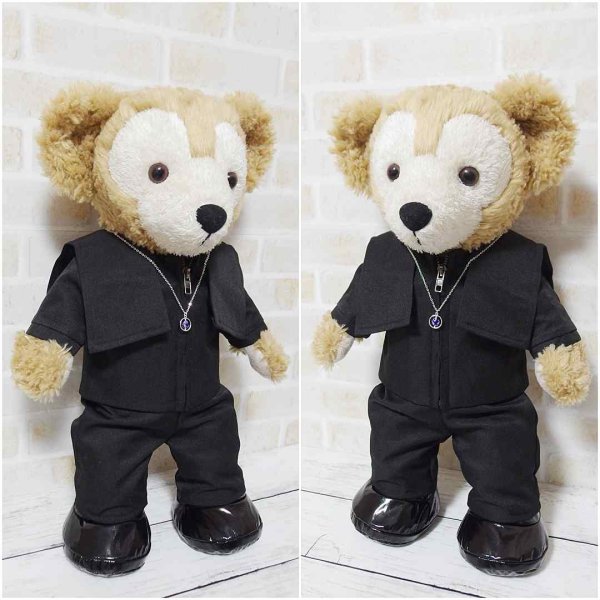 画像2: 【予約受付中】  ダッフィー 衣装 Sサイズ (身長43cm) コスチューム 服 sn147 青担当 (2)