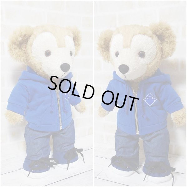 画像2: 【予約受付中】 ダッフィー 衣装 Sサイズ (身長43cm) コスチューム 服 sn148 黄色担当 (2)