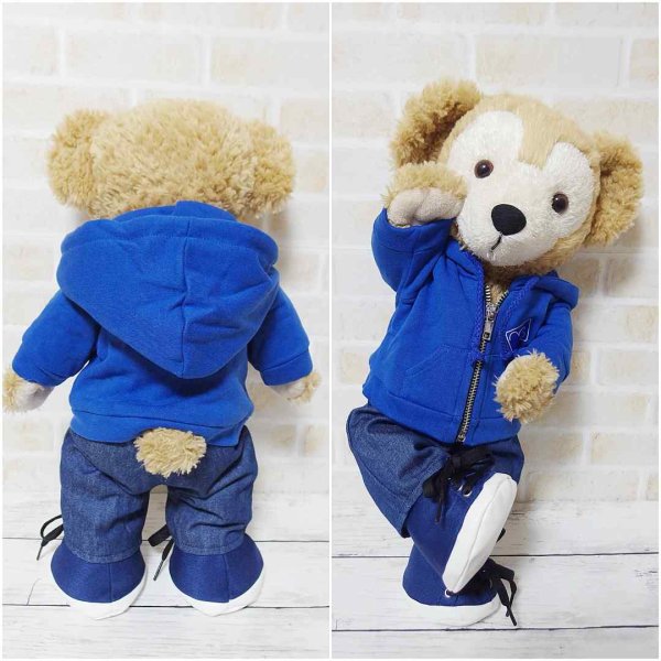 画像5: 【予約受付中】 ダッフィー 衣装 Sサイズ (身長43cm) コスチューム 服 sn148 黄色担当 (5)