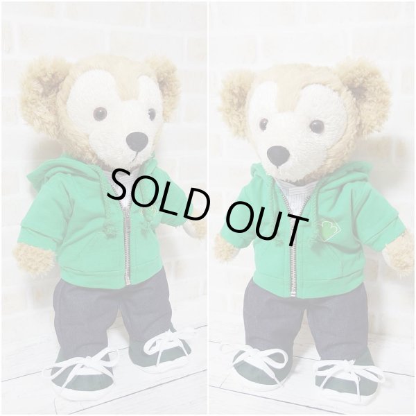 画像2: 【予約受付中】 　ダッフィー 衣装 Sサイズ (身長43cm) コスチューム 服 sn149 黒担当 (2)