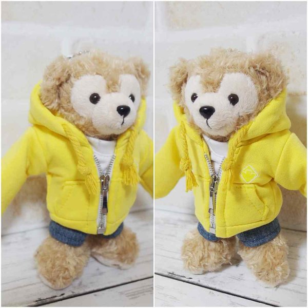 画像2: 【予約受付中】 ダッフィー ぬいばサイズ (14cm) 2021衣装 コスチューム 服 担当ピンク sn152 (2)