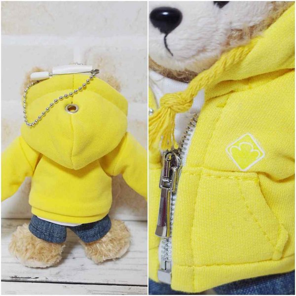 画像3: 【予約受付中】 ダッフィー ぬいばサイズ (14cm) 2021衣装 コスチューム 服 担当ピンク sn152 (3)