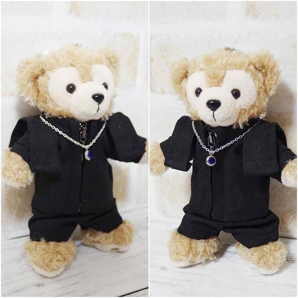 画像2: 【予約受付中】  ダッフィー ぬいばサイズ (14cm) 2021衣装 コスチューム 服 担当青 sn157 (2)