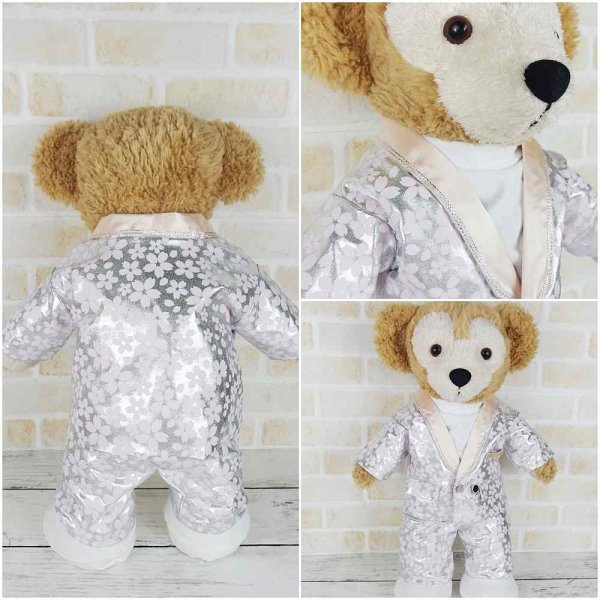 画像3: 【予約受付中】 ダッフィー 衣装 Sサイズ (身長43cm) コスチューム 服 sn169 黒担当 (3)