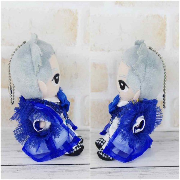 画像3: 【在庫処分在庫処分SALE中】すのチル コスチューム 服 歌舞伎 青 衣装  sn180 (3)