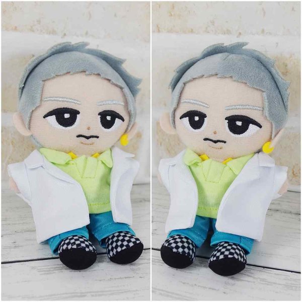 画像2: 【予約受付中】  すのチル コスチューム 服 Vroom 白衣 衣装 黄色担当 sn198 (2)