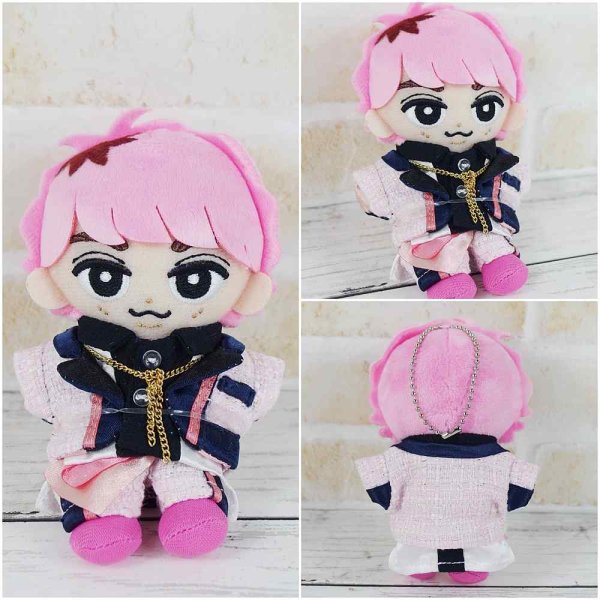 画像4: 【予約受付中】 すのチル コスチューム 服 ピンクツイード 衣装 ピンク担当 sn202 (4)