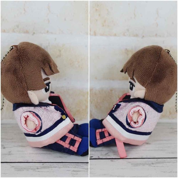 画像3: 【在庫処分SALE中】 すのチル コスチューム 服 ピンクツイード 衣装 青担当 sn207 (3)