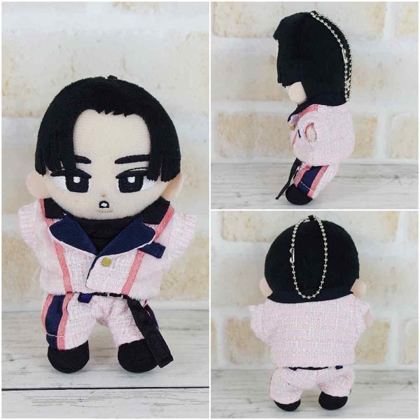 画像4: 【予約受付中】 すのチル コスチューム 服 ピンクツイード 衣装 黒担当 sn209 (4)