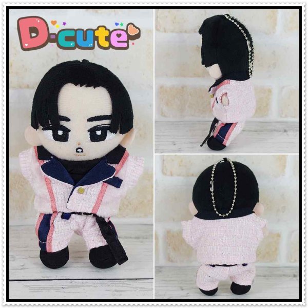 画像5: 【予約受付中】 すのチル コスチューム 服 ピンクツイード 衣装 黒担当 sn209 (5)