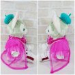 画像4: 【予約受付中】  ジェラトーニ 衣装 Sサイズ (身長43cm) コスチューム 服 sn20 ピンクヒラヒラ有り (4)