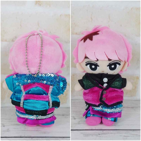 画像4: 【予約受付中】 すのチル コスチューム 服 ターコイズブルー 衣装 ピンク担当 sn212 (4)