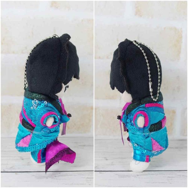 画像3: 【予約受付中】　すのチル コスチューム 服 ターコイズブルー 衣装 紫担当 sn216 (3)