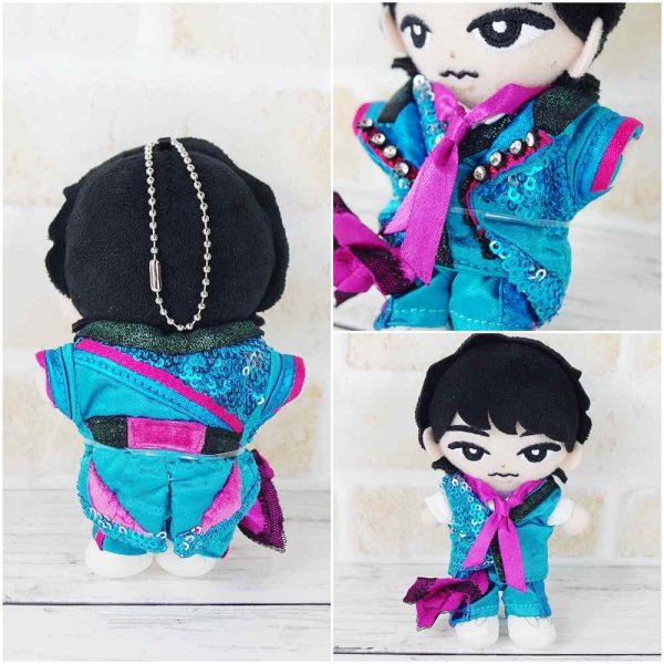 画像4: 【予約受付中】　すのチル コスチューム 服 ターコイズブルー 衣装 紫担当 sn216 (4)