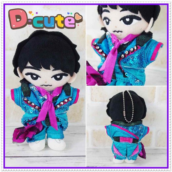 画像6: 【予約受付中】　すのチル コスチューム 服 ターコイズブルー 衣装 紫担当 sn216 (6)