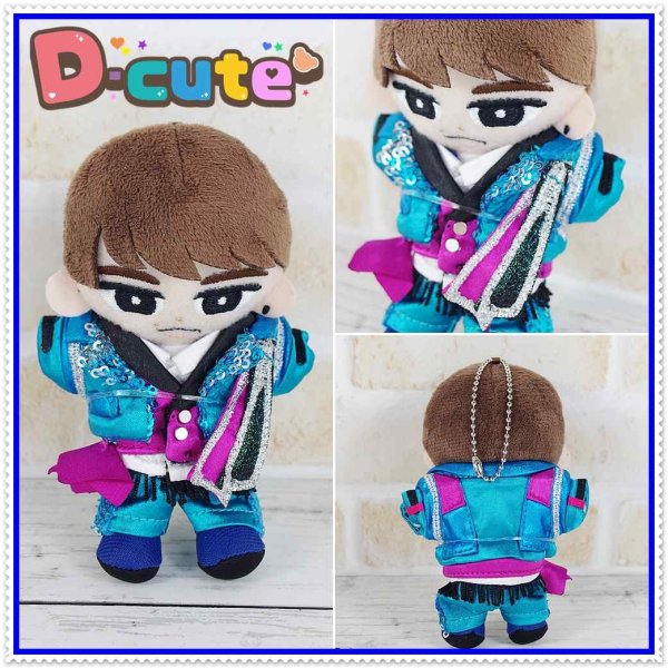 画像5: 【予約受付中】すのチル コスチューム 服 ターコイズブルー 衣装 青担当 sn217 (5)