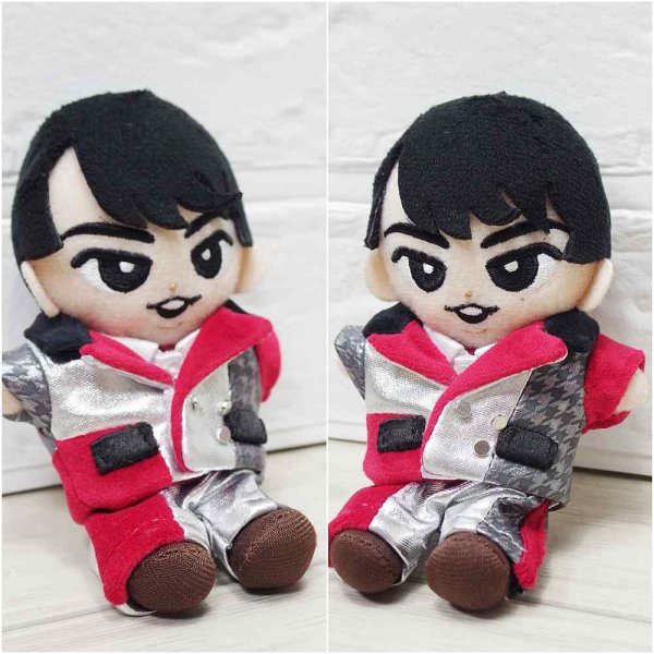 画像2: 【予約受付中】すのチル コスチューム 服 IDOME 衣装 赤担当 sn231 (2)