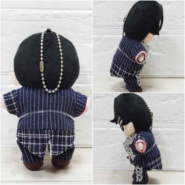 画像3: 【予約受付中】すのチル コスチューム 服 ピンクver. 紅白ストライプ スーツ 衣装 赤担当 sn271 (3)