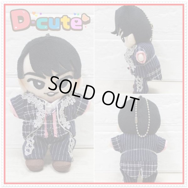 画像4: 【予約受付中】すのチル コスチューム 服 ピンクver. 紅白ストライプ スーツ 衣装 赤担当 sn271 (4)