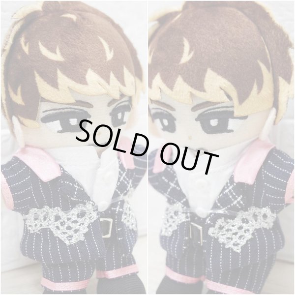 画像3: 【予約受付中】すのチル コスチューム 服 ピンクver. 紅白ストライプ スーツ 衣装 オレンジ担当 sn275 (3)