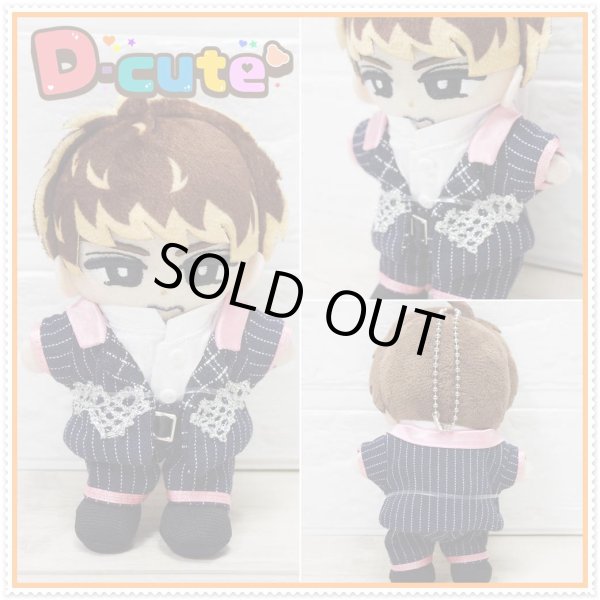 画像5: 【予約受付中】すのチル コスチューム 服 ピンクver. 紅白ストライプ スーツ 衣装 オレンジ担当 sn275 (5)